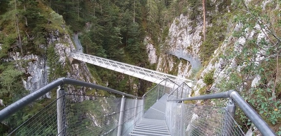 Einstieg in die Geisterklamm