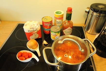 1 Zutaten der Soße