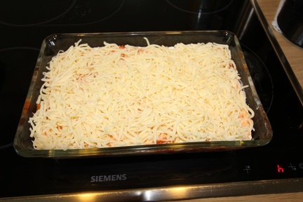 6. Schichten fertig - in den Ofen für 45 Minuten bei 200°C